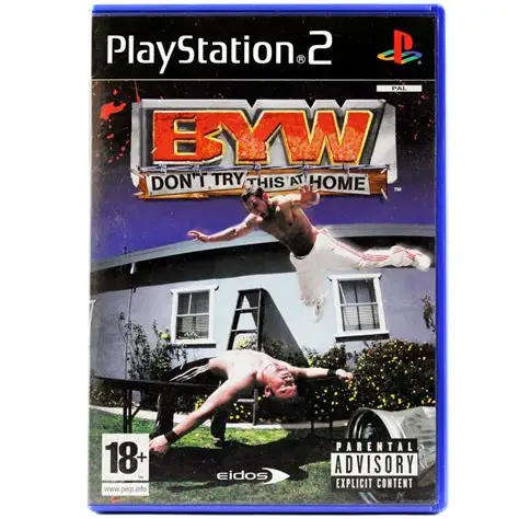 Backyard Wrestling Don't Try This at Home    PS2