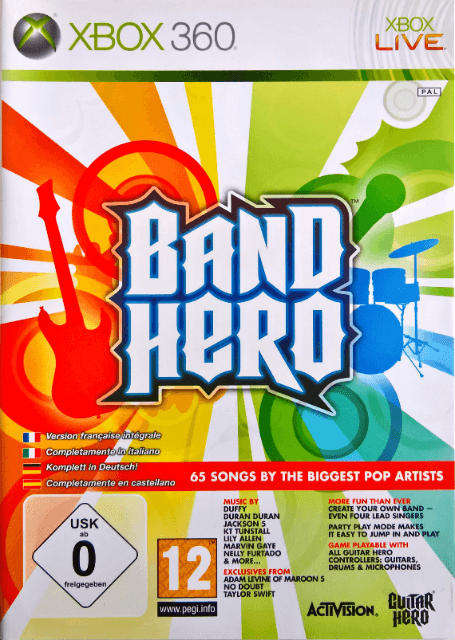Band Hero    Xbox 360