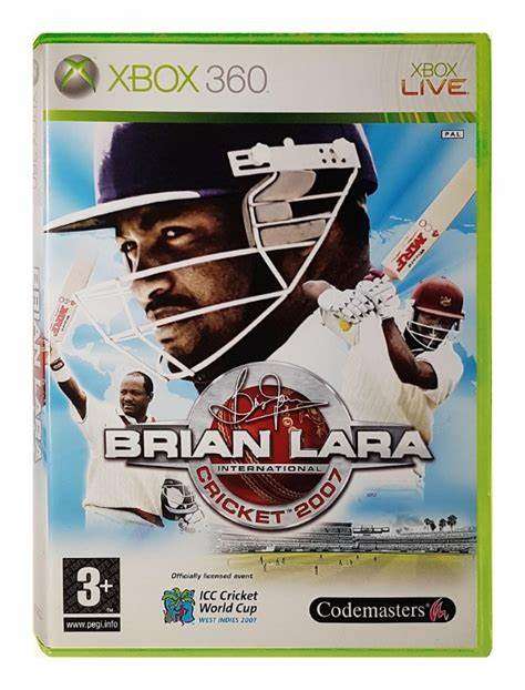 Brian Lara International Cricket 2007 Xbox 360