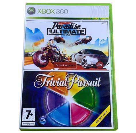 Burnout Paradise the Ultimate Box &  Trivial Pursuit Bundle Copy    Xbox 360