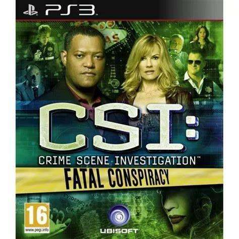 CSI - Crime Scene Investigation Fatal Conspiracy PS3