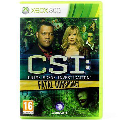 CSI Crime  Scene Investigation Fatal Conspiracy   Xbox 360