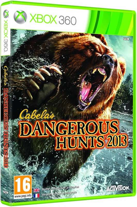 Cabelas Dangerous Hunts 2013    Xbox 360