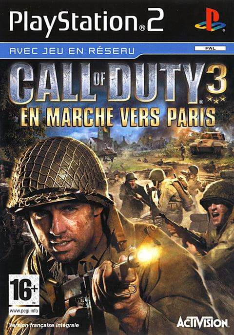 Call of Duty 3 En Marche vers Paris  PS2