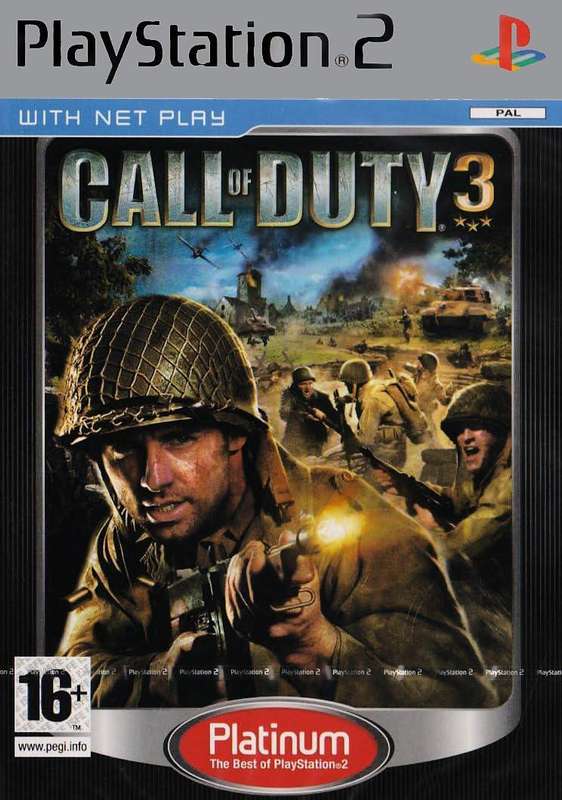 Call of Duty 3 Platinum PS2