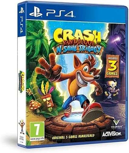 Crash Bandicoot N Sane Trilogy   PS4