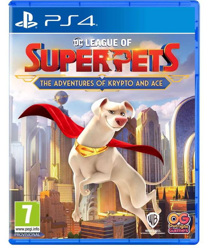 Dc League of Super Pets the Adventure of Krypto and Ace PS4