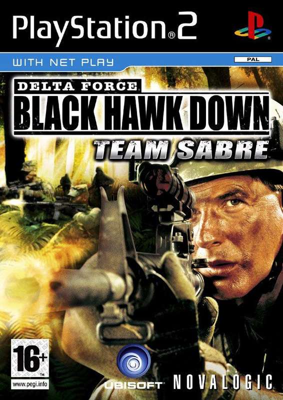 Delta Force Black Hawk Down Team Sabre PS2