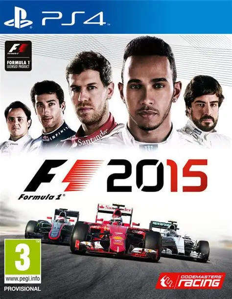 F1 2015     Formula 1 PS4
