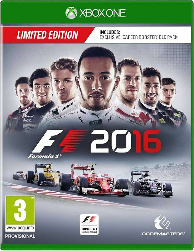F1 2016 Formula 1 Limited Edition  Xbox One