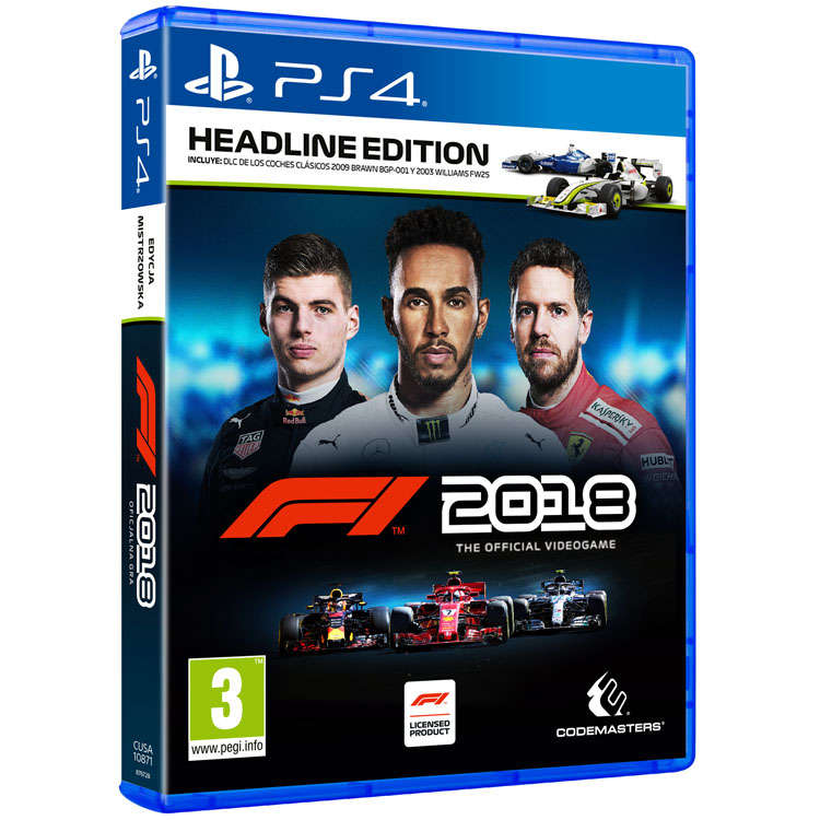F1 2018 Headline  Edition    PS4