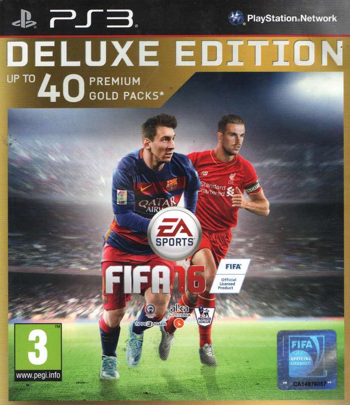 Fifa 16 Deluxe Edition    PS3