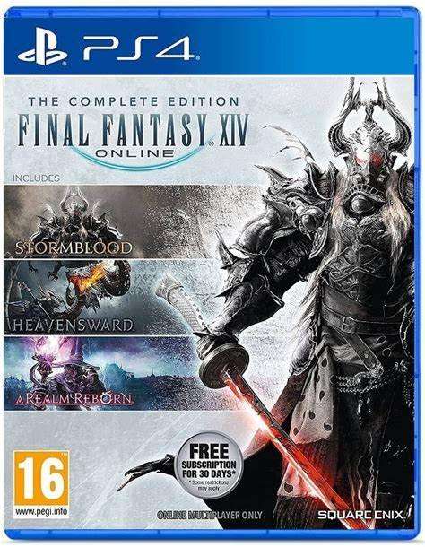 Final Fantasy XIV the Complete Edition  PS4