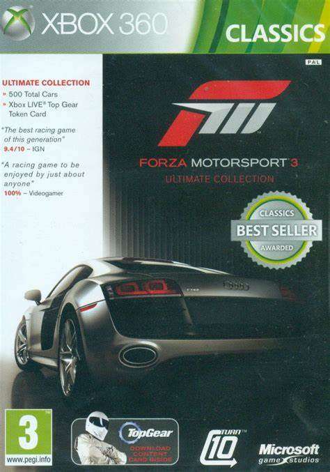 Forza Motorsport 3 Ultimate Collection Classics    Xbox 360
