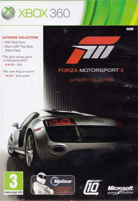 Forza Motorsport 3 Ultimate Collection    Xbox 360