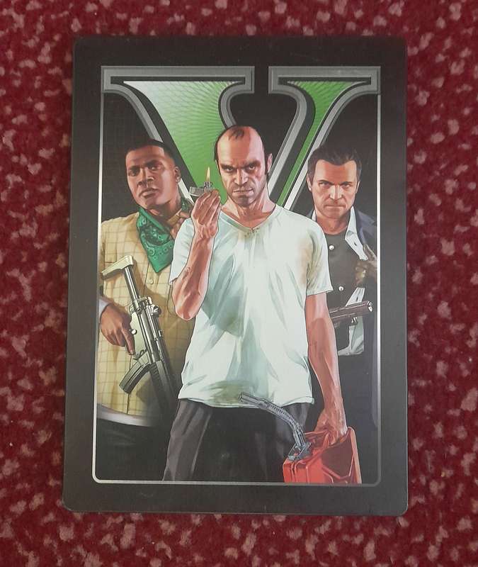 Grand Theft Auto V Steelbook  Xbox 360