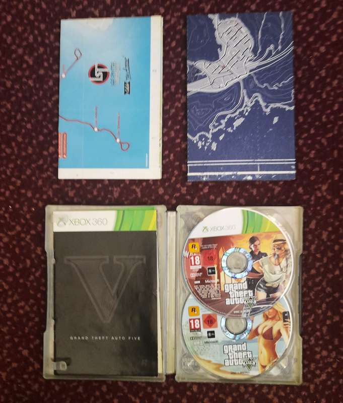 Grand Theft Auto V Steelbook  Xbox 360