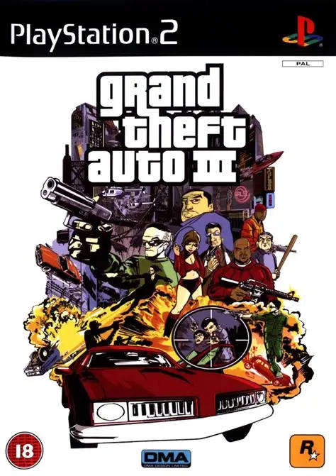 Grand Theft Auto III PS2