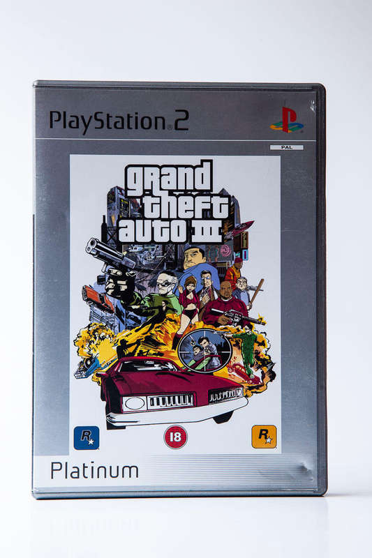 Grand Theft Auto III Platinum PS2