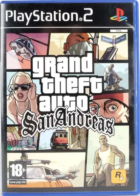 Grand Theft Auto San Andreas PS2
