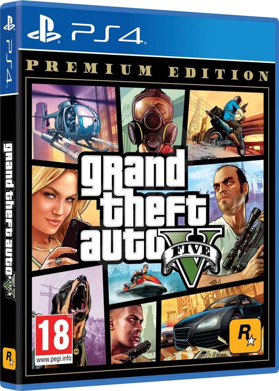 Grant Theft Auto V Premium Edition  PS4