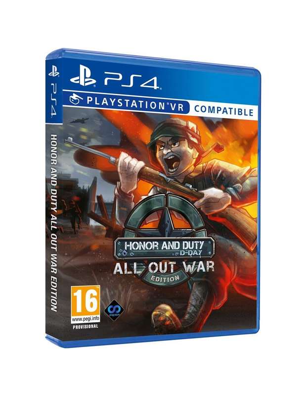 Honor And Duty D - Day All Out War Edition PS4