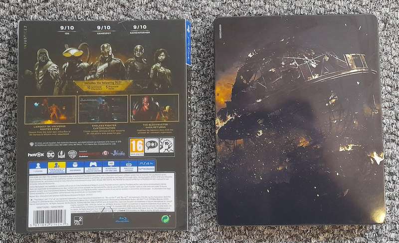 Injustice 2 Legendary Edition Steelbook     PS4
