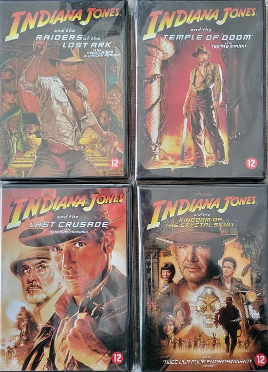 Indiana Jones the Complete Collection Boxset    DVD