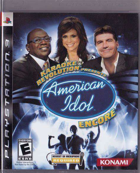 Karaoke Revolution Presents American Idol Encore PS3
