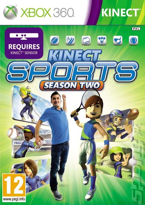 Kinect Sports season two  Xbox 360 Kinect Game in good condition  (swadocop)