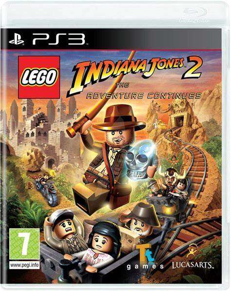Lego Indiana Jones 2 the Adventures Continues    PS3