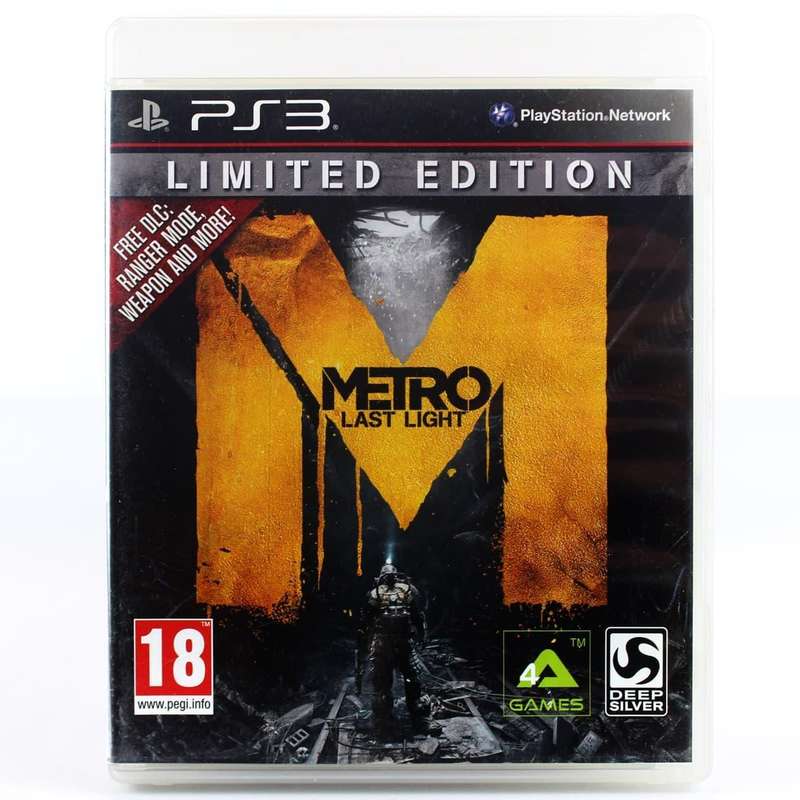 Metro Last Light Limited Edition   PS3
