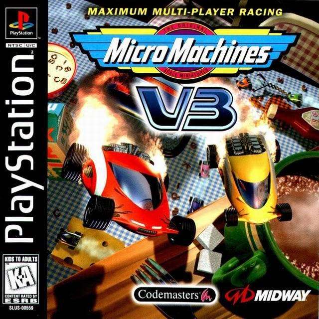 Micro Machines V3     PS1