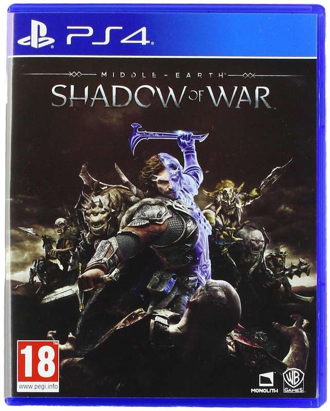 Middle Earth Shadow of War PS4