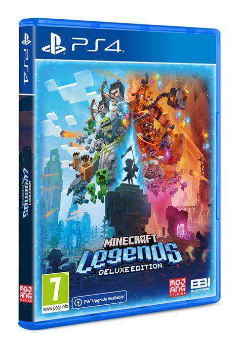 Minecraft Legends Deluxe Edition   PS4