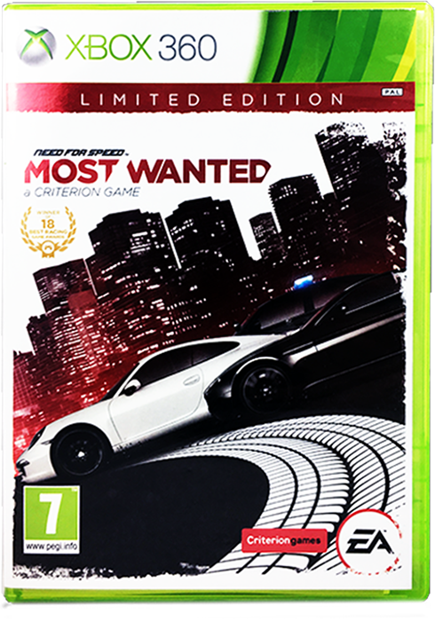Need For Speed Most Wanted Limited Edition    Xbox 360