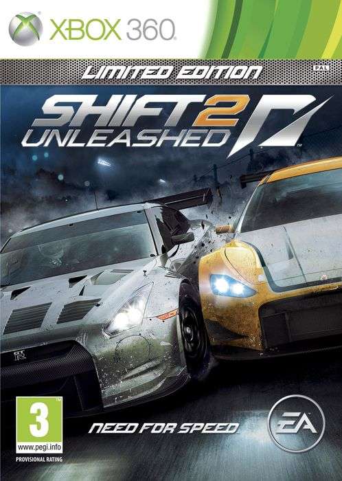 Need for Speed Shift 2 Unleashed Limited Edition   Xbox 360