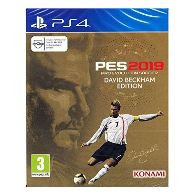 Pes  2019 David Beckham Steelbook Collectors Edition PS4