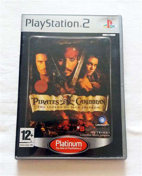 Pirates of The Caribbean the Legend of Jack Sparrow Platinum   PS2