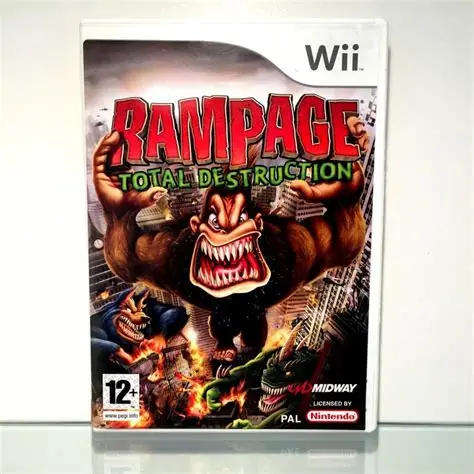 Rampage Total Destruction  Wii