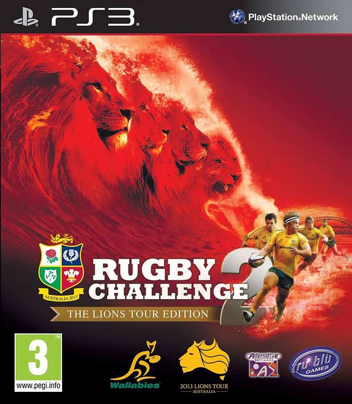 Rugby Challenge 2 The Lions Tour Edition for PS3