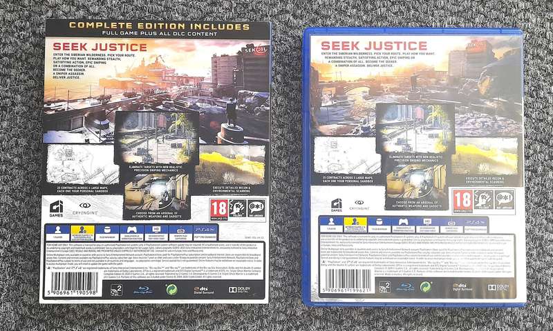 Sniper Ghost Warrior Contracts Complete Edition PS4