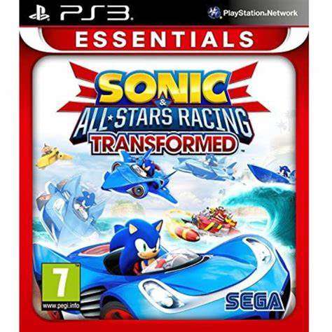 Sonic All Stars Racing Transformed Essentials   PS3