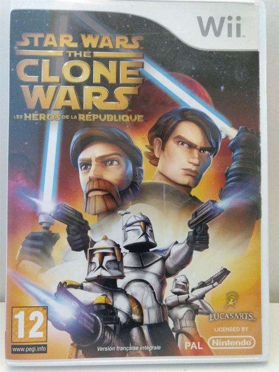 Star Wars the Clone Wars Republic Heroes    Wii