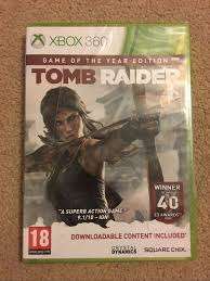 TOMB RAIDER GAME OF THE YEAR EDITION   (Xbox 360)  -  NEW & FACTORY SEALED -    SAME DAY SHIPPING