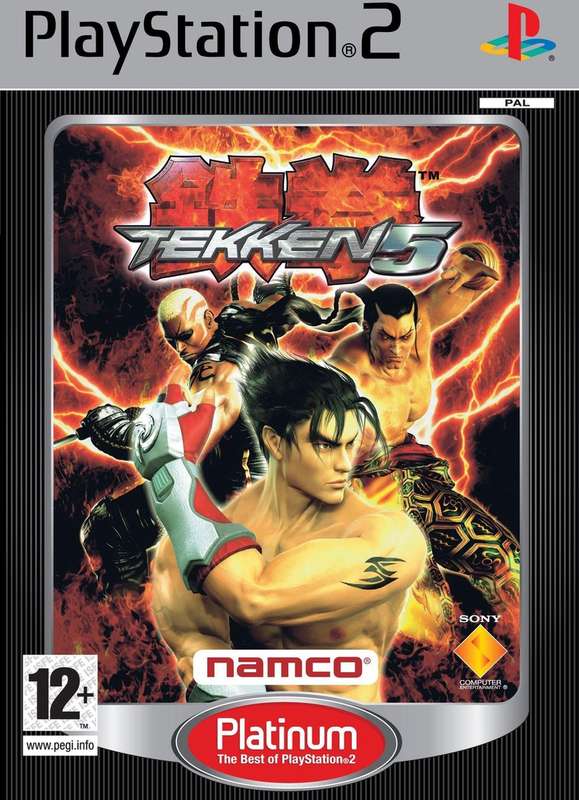 Tekken 5 Platinum  PS2