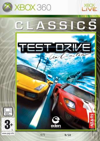 Test Drive Unlimited Classics    Xbox  360