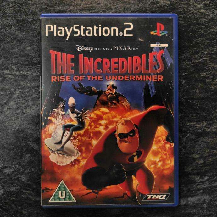 The Incredibles Rise of the Underminer  PS2