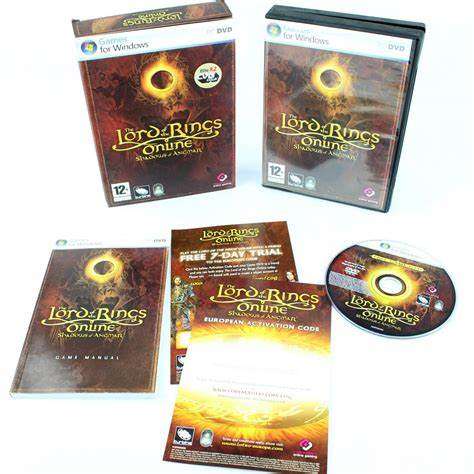 The Lord of the Rings Online Shadow of Angmar    PC DVD