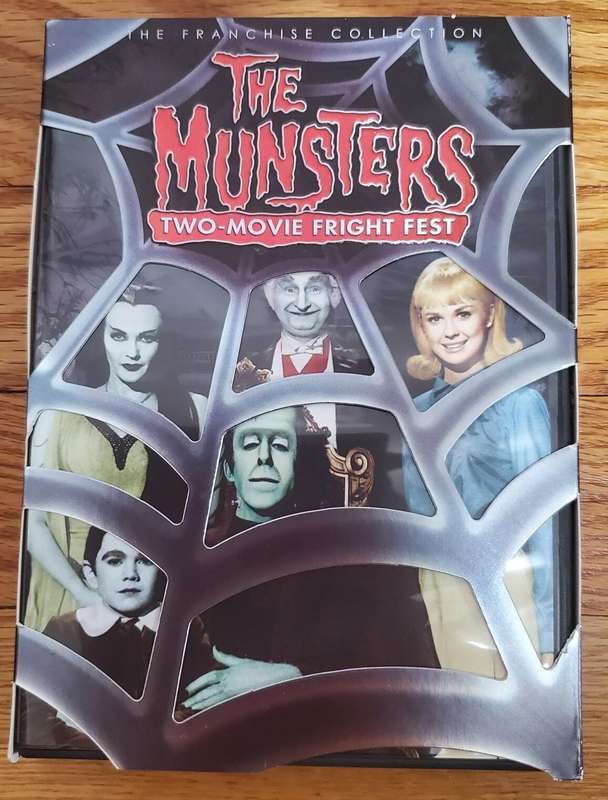 The Munsters Two Movie Fright Fest DVD
